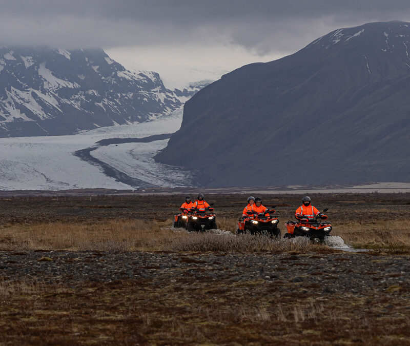 We are offering a ATV Quad Bike tour in the Skaftafell Area